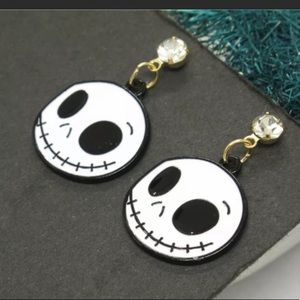 New-Disney NBC Jack Skellington Earrings